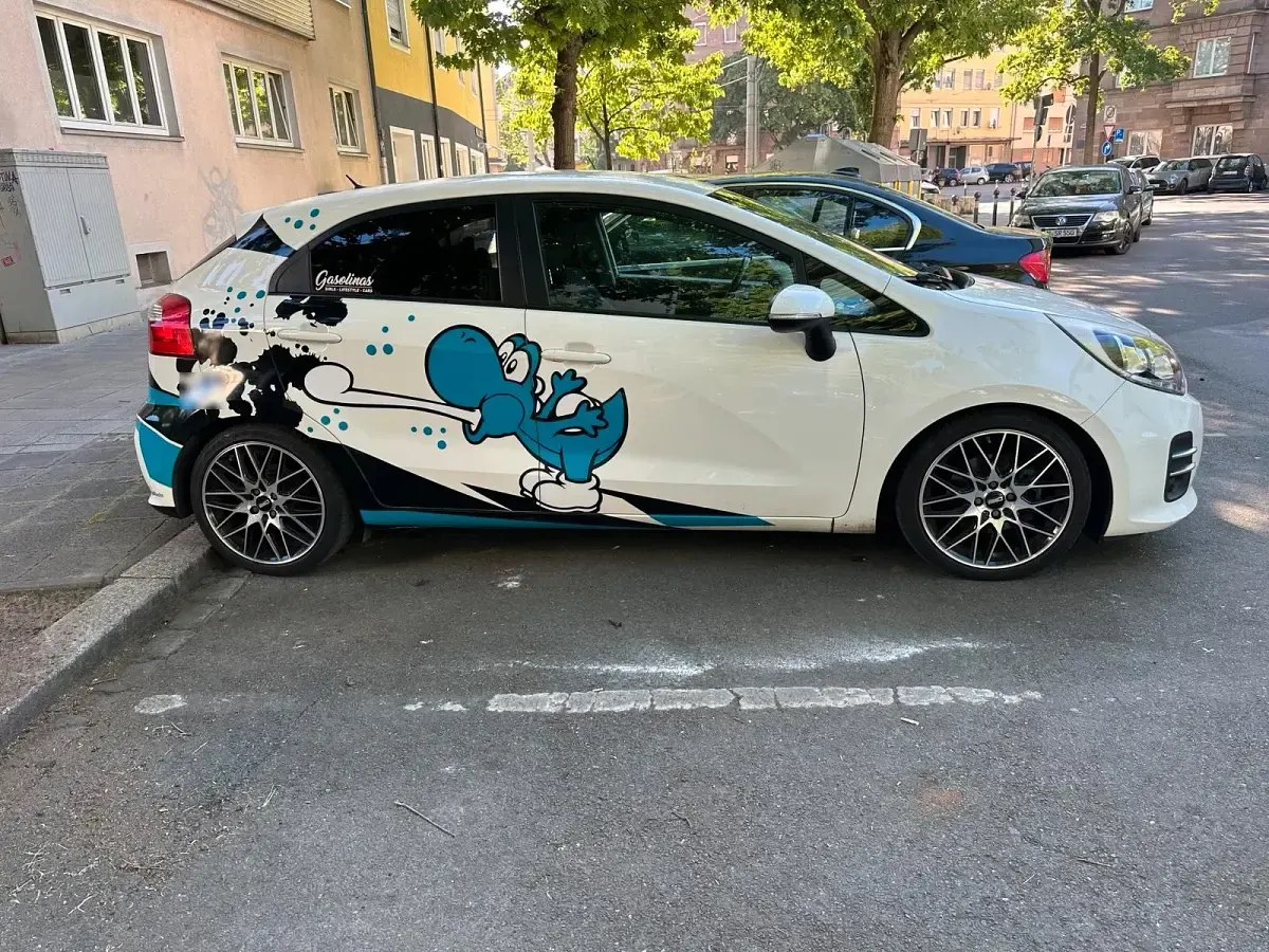Używany Kia Rio 84 KM (61 kW) 2015 Biały Hatchback