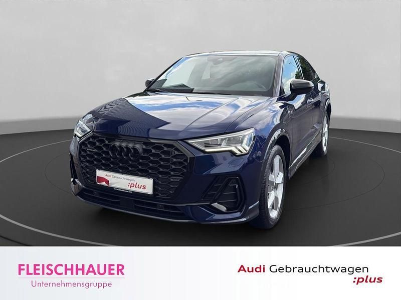 Blau Gebraucht 2024 Audi Q3 Sportback S-Line SUV | 50.990 € (Etwas zu teuer) - Bild 1/4