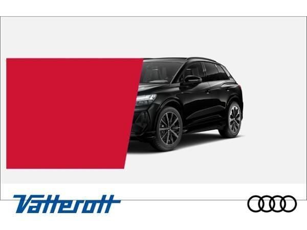 Schwarz (mythosschwarz metallic) Gebraucht 2025 Audi Q4 e-tron Ambiente SUV | 54.990 € (Teuer) - Bild 1/4