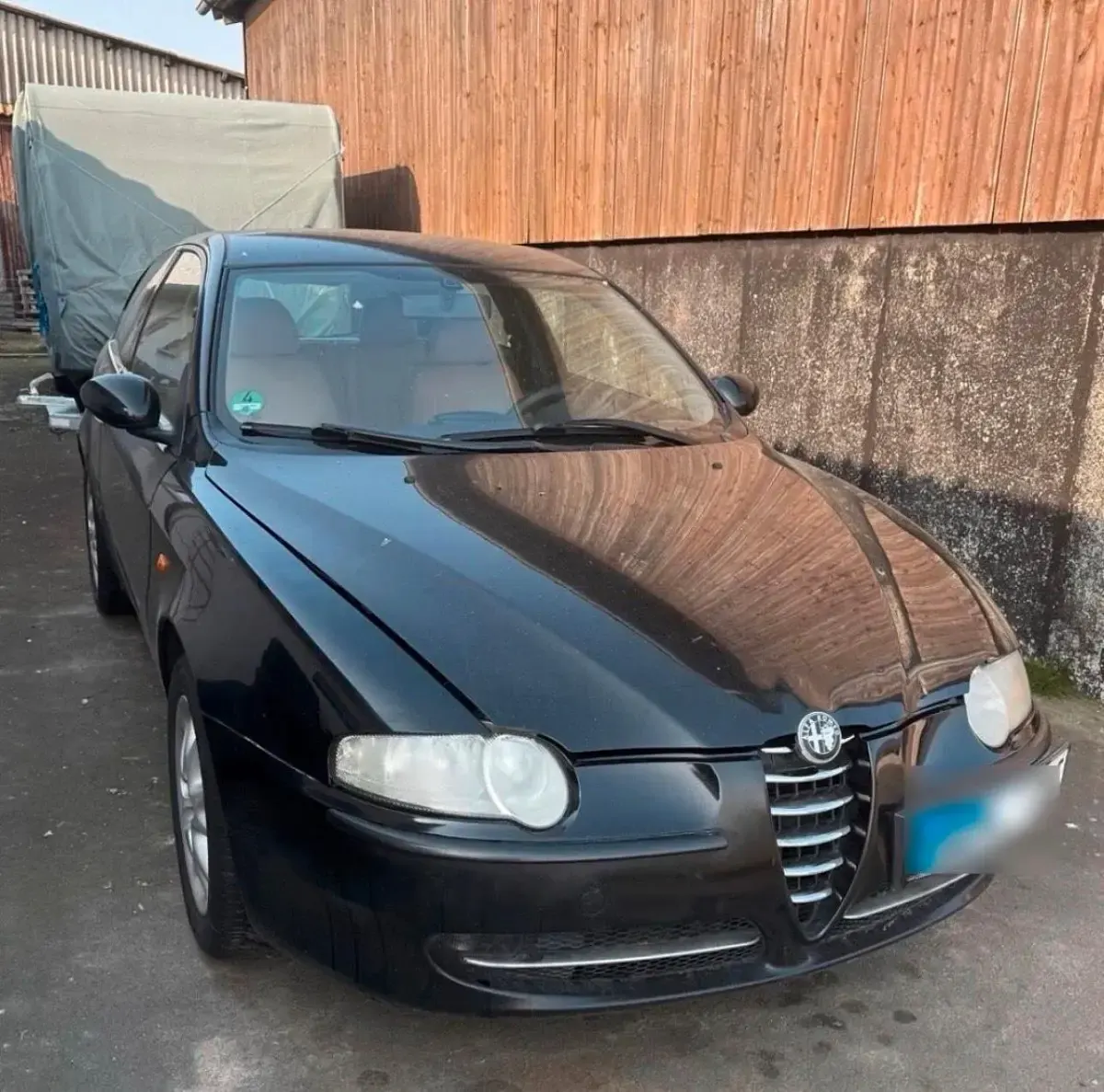 Gebraucht Alfa Romeo 147 120 PS (88 kW) 2002 Schwarz Kleinwagen