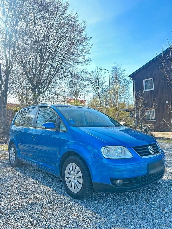 Usata VW Touran 2003 Blu Monovolume