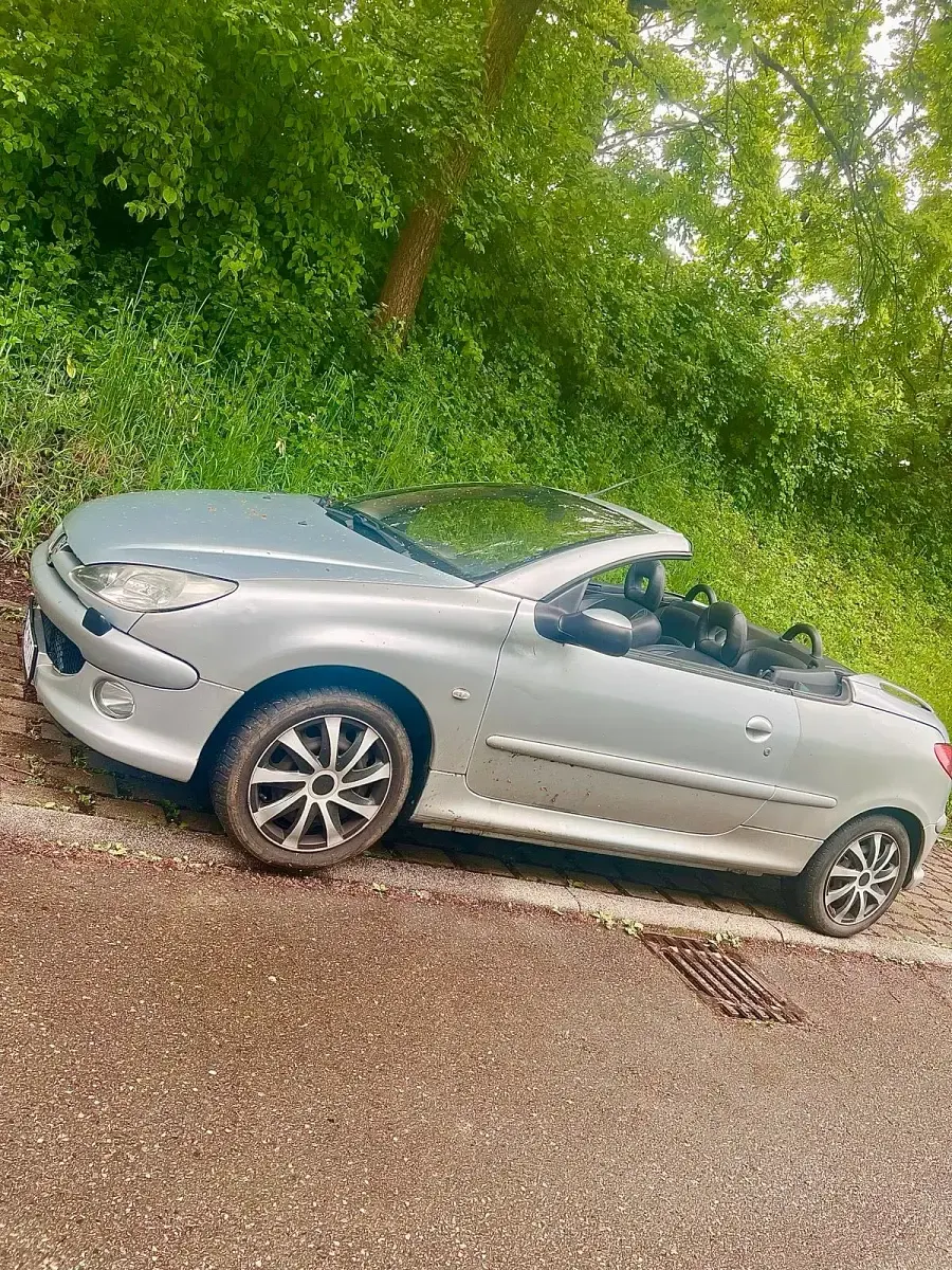 Gebraucht Peugeot 206 CC 109 PS (80 kW) 2005 Grau Cabrio