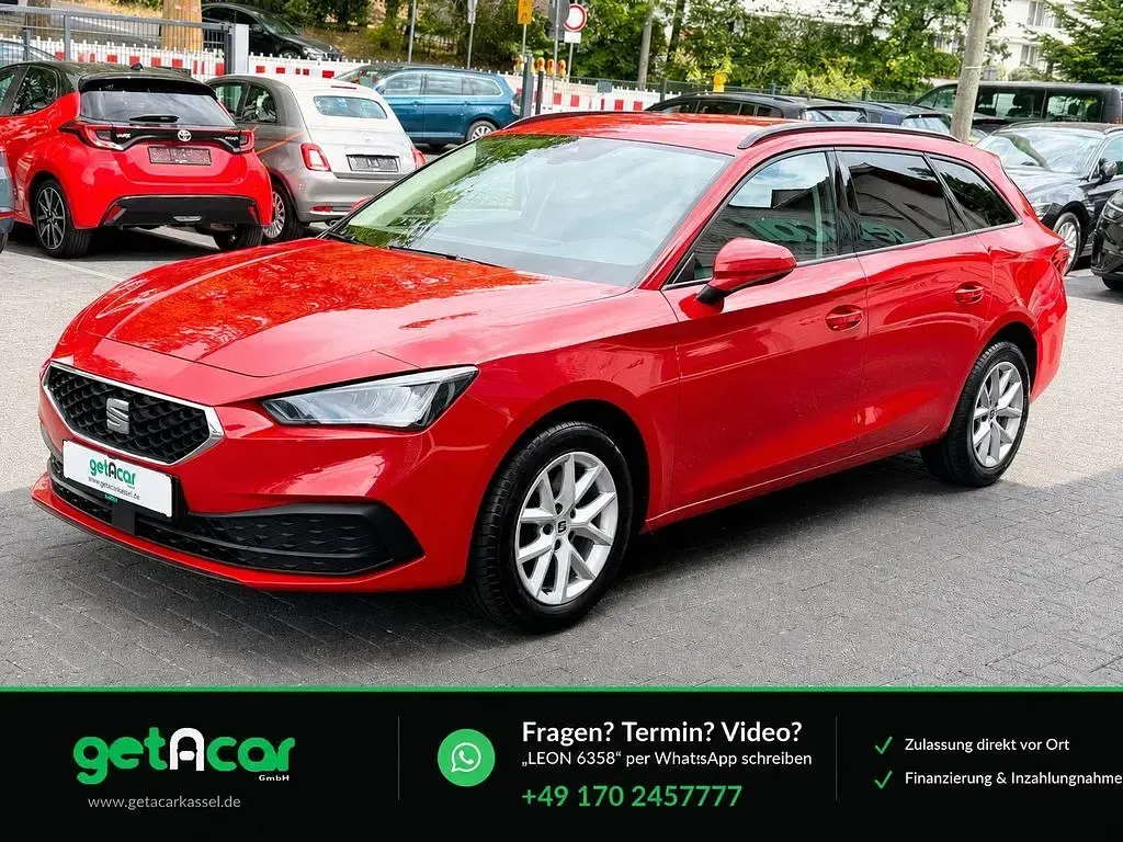 Gebraucht Seat Leon 116 PS (85 kW) 2023 Rot Limousine