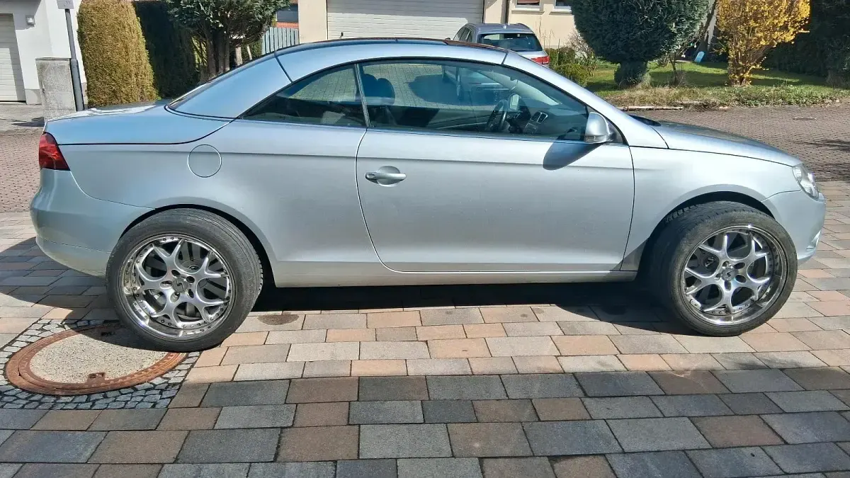 Gebraucht VW Eos Sportline 200 PS (147 kW) 2008 Silber Cabrio