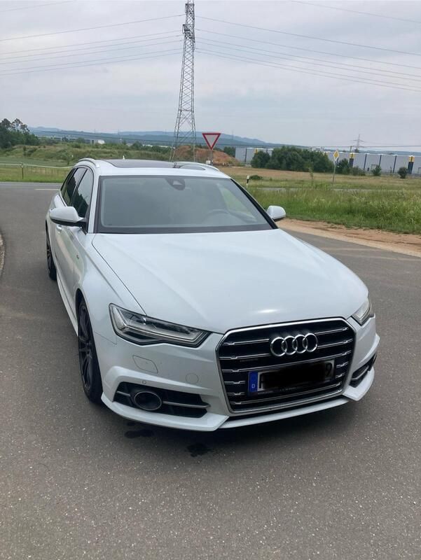 Weiß Gebraucht 2017 Audi A6 Kombi | 25.000 € - Bild 1/4