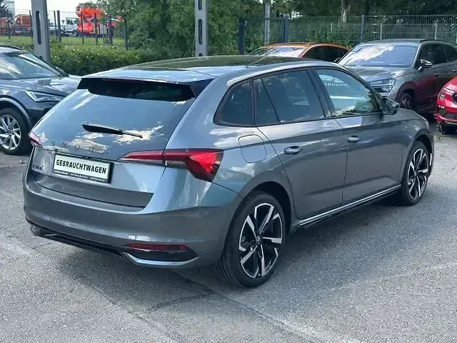 Gebraucht Skoda Scala Monte Carlo 116 PS (85 kW) 2025 Graphitegrau metallic (metallic) Kleinwagen