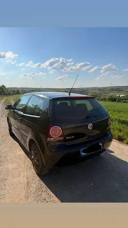 Gebraucht VW Polo Trendline 60 PS (44 kW) 2008 Schwarz Kleinwagen