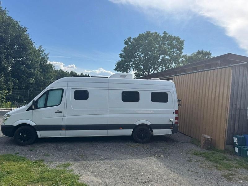Używany Mercedes Sprinter 163 KM (119 kW) 2013 Biały Van
