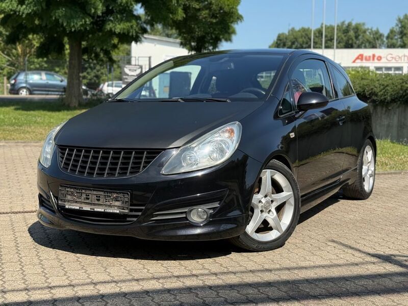 Schwarz Gebraucht 2008 Opel Corsa Kleinwagen | 5.499 € (Fairer Preis) - Bild 1/4