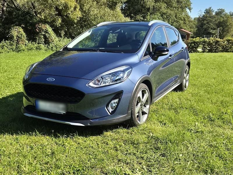 Gebraucht Ford Fiesta Active 101 PS (74 kW) 2019 Blau Kleinwagen