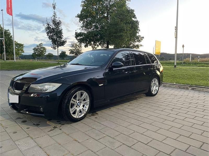 Schwarz Gebraucht 2007 BMW 325 M Sport Kombi | 4.999 € (Superpreis) - Bild 1/4