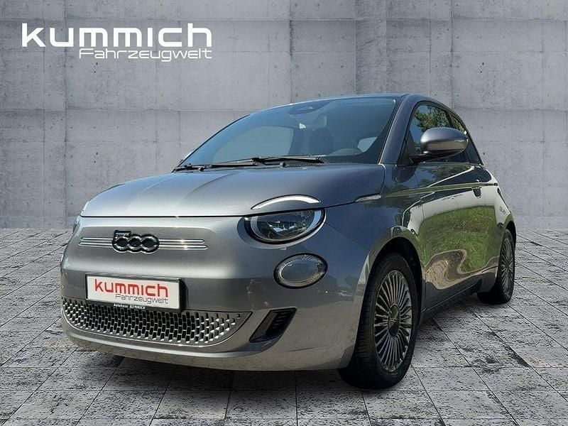 Grau Gebraucht 2021 Fiat 500e Icon Limousine | 17.490 € (Fairer Preis) - Bild 1/4