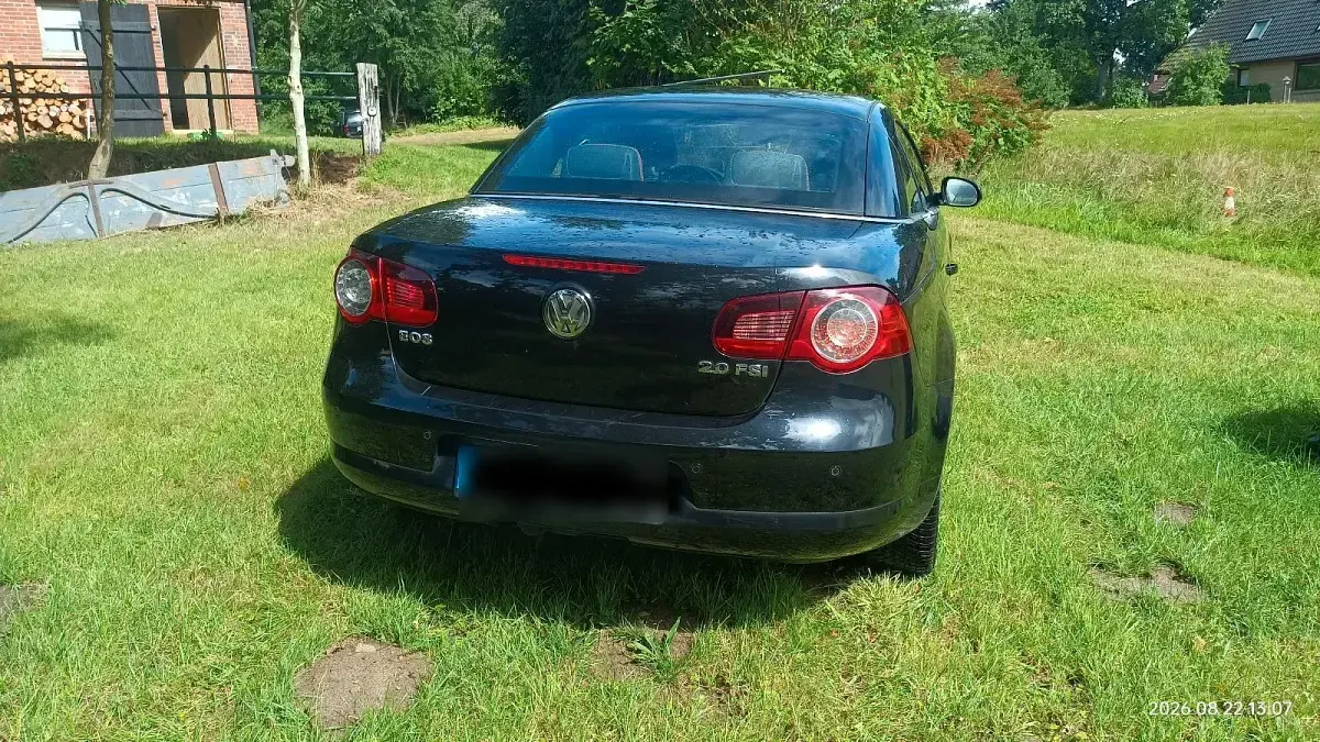 Gebraucht VW Eos 150 PS (110 kW) 2007 Schwarz Cabrio