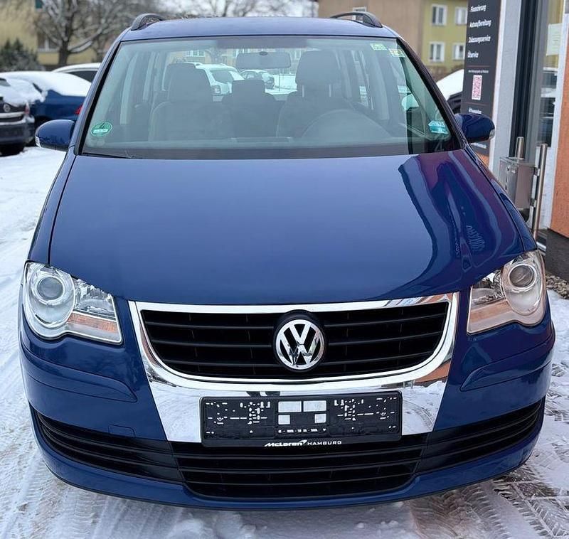 Gebraucht VW Touran 140 PS (102 kW) 2007 Blau Van / Kleinbus