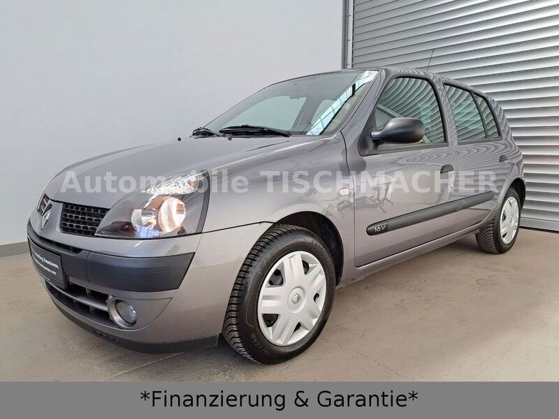 Grau Gebraucht 2003 Renault Clio II Kleinwagen | 4.995 € - Bild 1/4