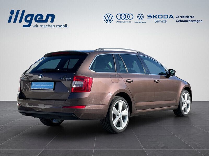 Gebraucht Skoda Octavia Style 150 PS (110 kW) 2016 Braun / topazbraun (metallic) Kombi