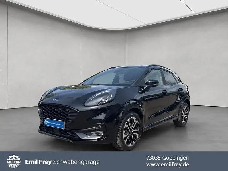 Schwarz agate black metallic Gebraucht 2024 Ford Puma ST-Line X SUV | 22.930 € (Guter Preis) - Bild 1/4