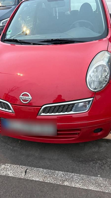 Gebraucht Nissan Micra 65 PS (47 kW) 2008 Rot Kleinwagen