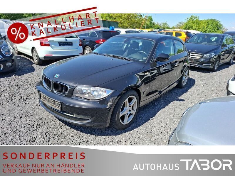 Schwarz Gebraucht 2009 BMW 118 Advantage Kleinwagen | 3.785 € (Guter Preis) - Bild 1/4