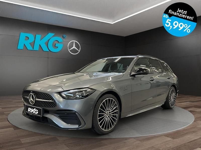 Grau Gebraucht 2025 Mercedes C220 AMG Limousine | 48.780 € (Teuer) - Bild 1/4