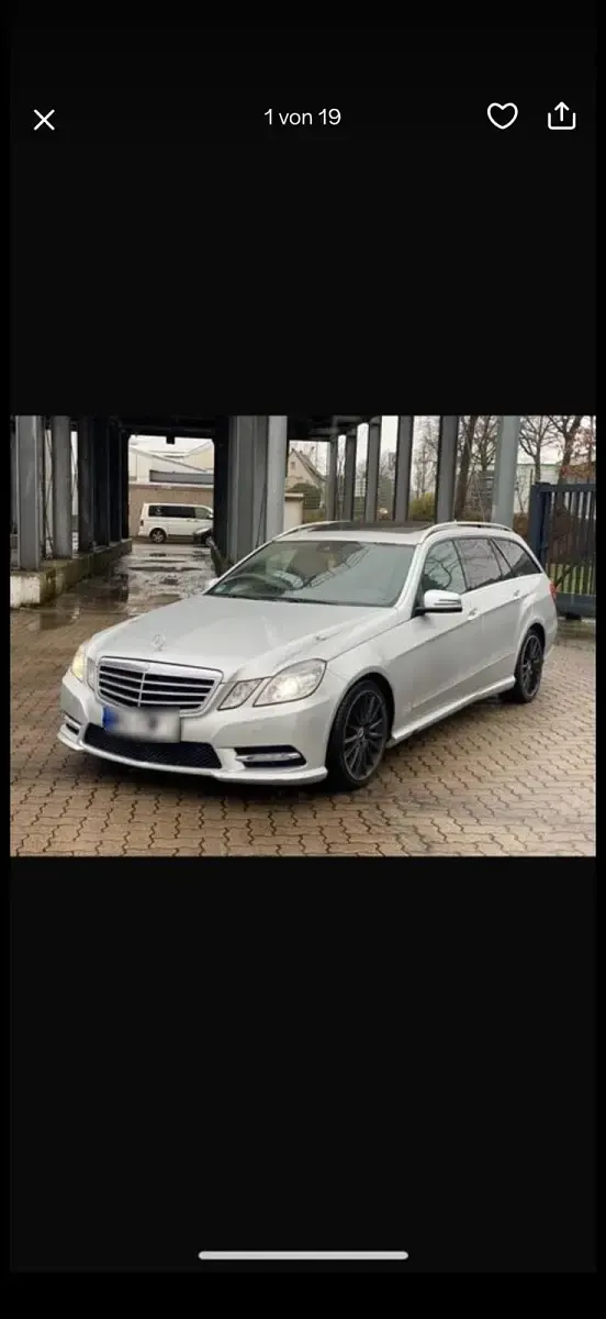 Gebraucht Mercedes E350 AMG 265 PS (194 kW) 2012 Silber Kombi