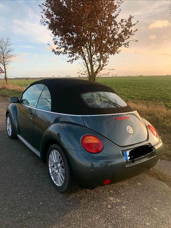 Gebraucht VW New Beetle Cabriolet 116 PS (85 kW) 2003 Grün Cabrio