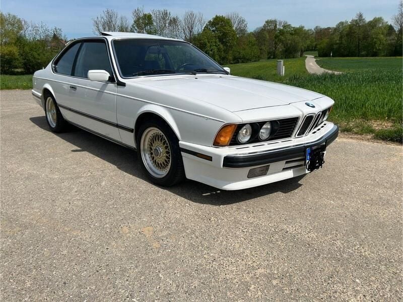 Weiß Gebraucht 1989 BMW 635 Performance Coupé | 27.499 € - Bild 1/4