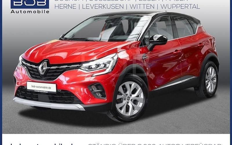 Dezirrot, dach blackc (rot) Gebraucht 2022 Renault Captur Intens SUV | 18.470 € (Fairer Preis) - Bild 1/4