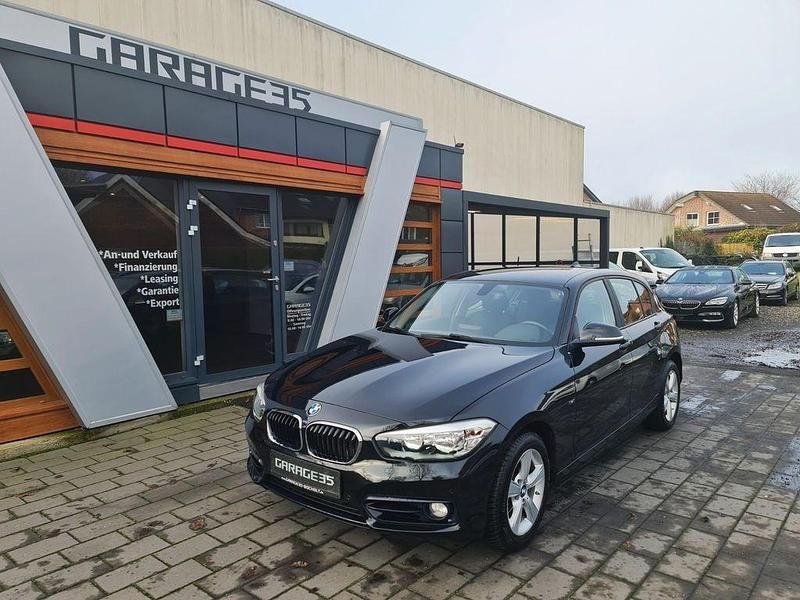 Schwarz Gebraucht 2015 BMW 120 Sport Line Kleinwagen | 14.999 € (Guter Preis) - Bild 1/4