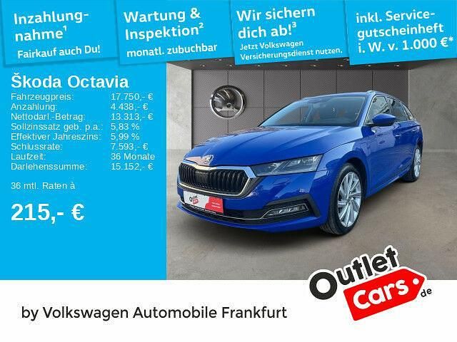 Blau Gebraucht 2021 Skoda Octavia Style Kombi | 17.750 € (Fairer Preis) - Bild 1/1