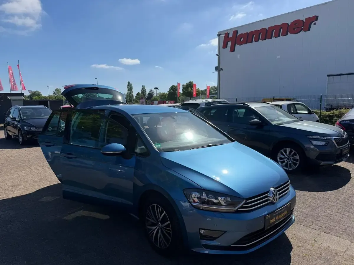 Gebraucht VW Golf VII Allstar 150 PS (110 kW) 2016 Blau Kombi