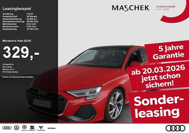 Gebraucht Audi A3 S-Line 150 PS (110 kW) 2025 Progressivrot metallic Limousine