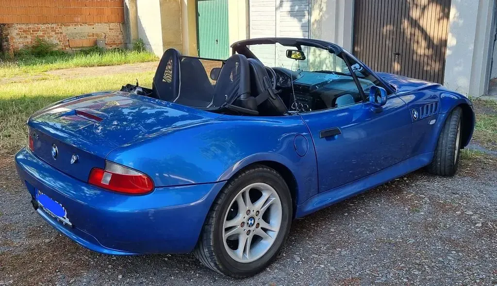 Gebraucht BMW Z3 Sport Line 118 PS (86 kW) 2000 Blau Cabrio