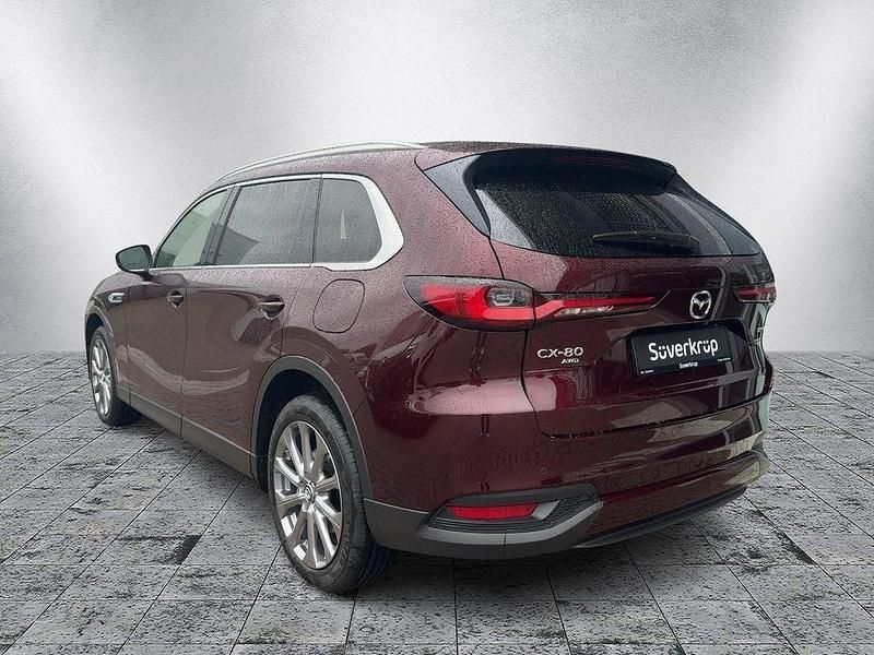 Neu Mazda CX-80 Exclusive-Line 254 PS (186 kW) 2025 Rot SUV