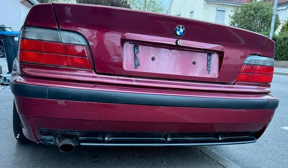 Gebraucht BMW 320 Cabriolet 1996 Rot Cabrio