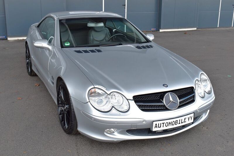 Gebraucht Mercedes SL500 306 PS (225 kW) 2002 Silber Cabrio