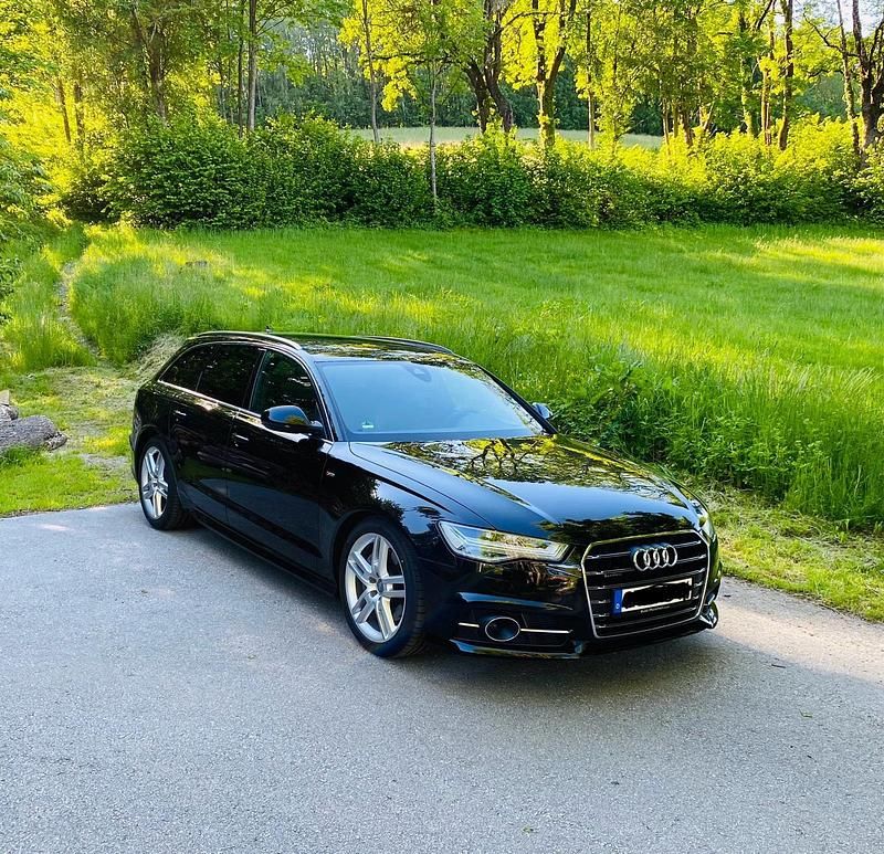 Schwarz Gebraucht 2018 Audi A6 S-Line Kombi | 28.000 € (Superpreis) - Bild 1/4