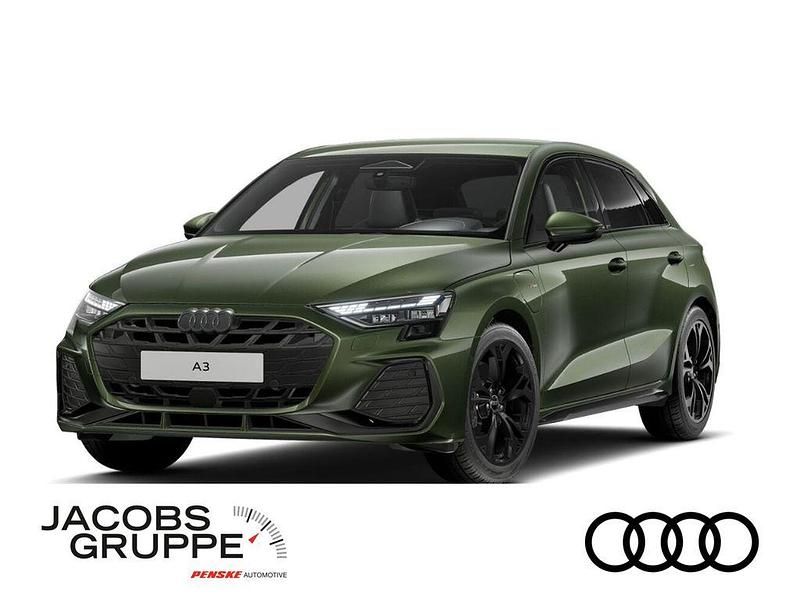 Grün Neu 2025 Audi A3 Sportback e-tron S-Line Limousine | 42.960 € (Superpreis) - Bild 1/4