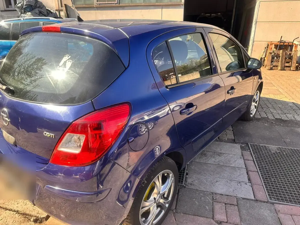 Gebraucht Opel Corsa 2007 Blau Kleinwagen