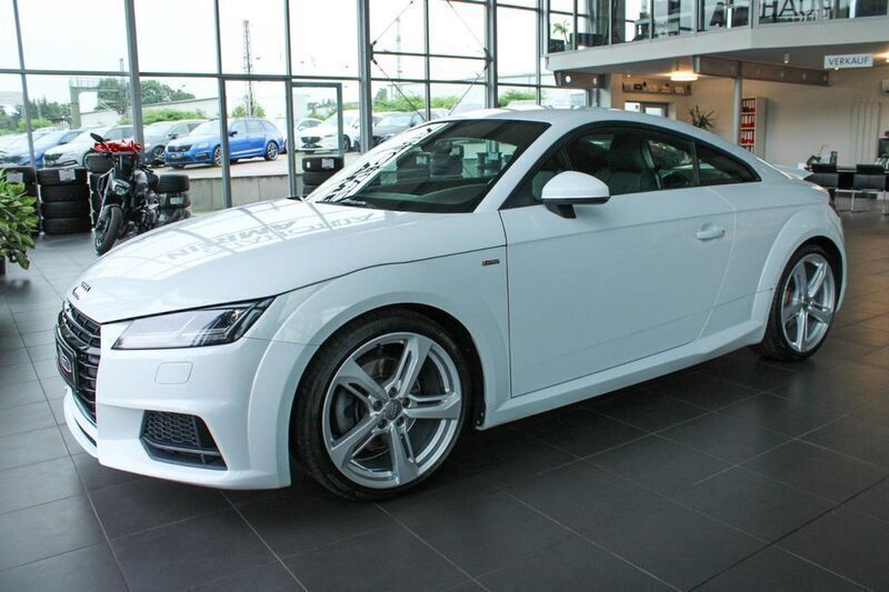 Gletscherweiß metallic Gebraucht 2015 Audi TT S-Line Coupé | 21.499 € (Guter Preis) - Bild 1/4