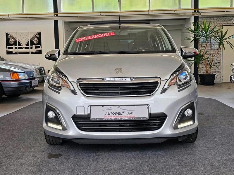 Gebraucht Peugeot 108 Top! Collection 72 PS (52 kW) 2020 Silber Kleinwagen