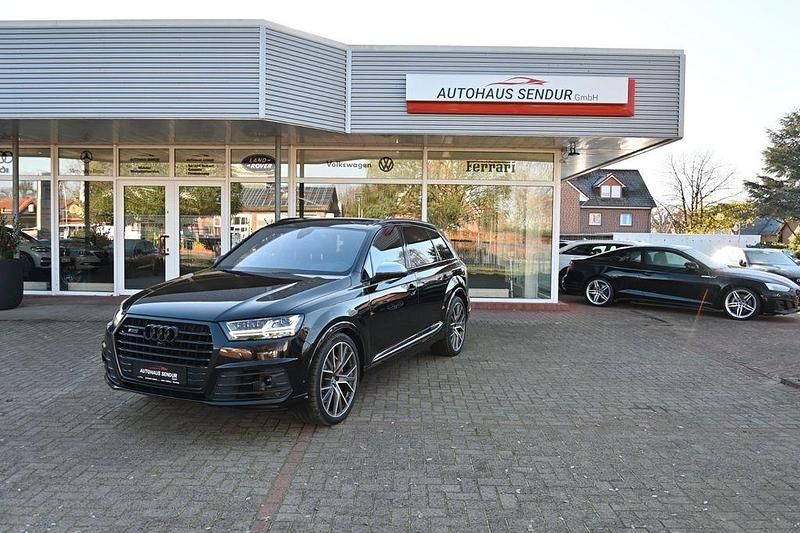 Orcaschwarz/deep black Gebraucht 2017 Audi SQ7 Sport SUV | 37.990 € (Fairer Preis) - Bild 1/4