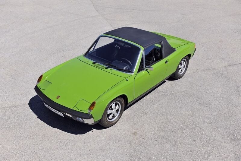 Gebraucht Porsche 914 110 PS (80 kW) 1970 Grün Cabrio