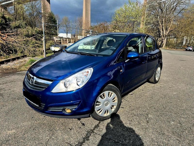 Gebraucht Opel Corsa 80 PS (58 kW) 2007 Blau Kleinwagen