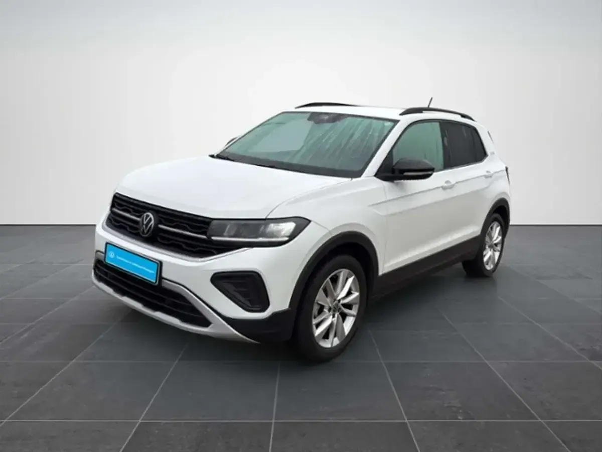 Gebraucht VW T-Cross Goal 95 PS (69 kW) 2025 Weiß SUV