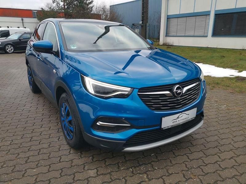 Gebraucht Opel Grandland X Dynamic 131 PS (96 kW) 2017 Topas blau SUV