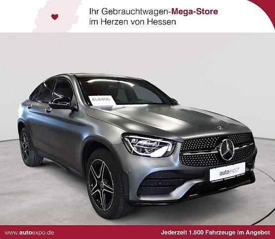 Manufaktur selenitgrau magno Gebraucht 2023 Mercedes GLC300 AMG line Coupé | 52.990 € (Guter Preis) - Bild 1/4