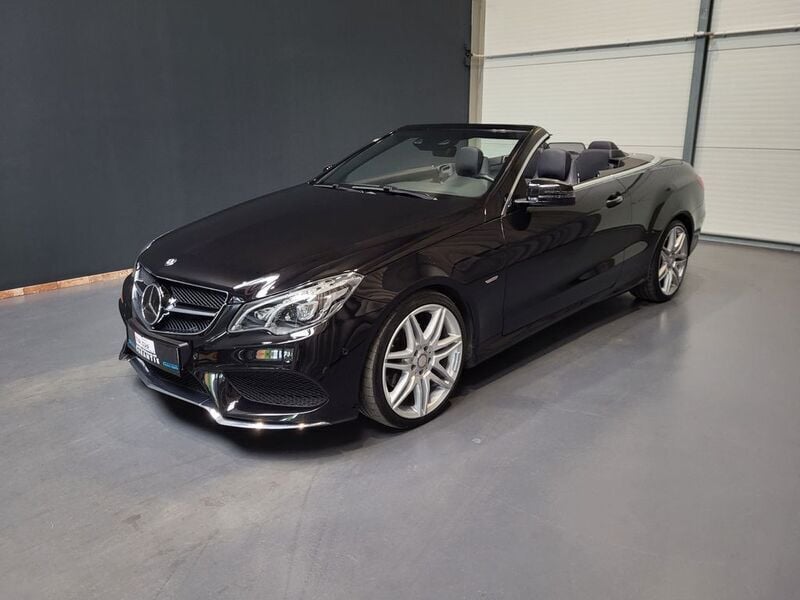 Schwarz Gebraucht 2017 Mercedes E350 AMG Cabrio | 28.950 € (Superpreis) - Bild 1/4