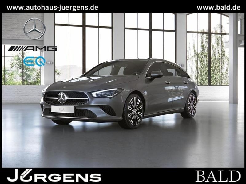 Metalliclack mountaingrau Gebraucht 2022 Mercedes CLA250e Shooting Brake Progressive Kombi | 26.870 € (Guter Preis) - Bild 1/4