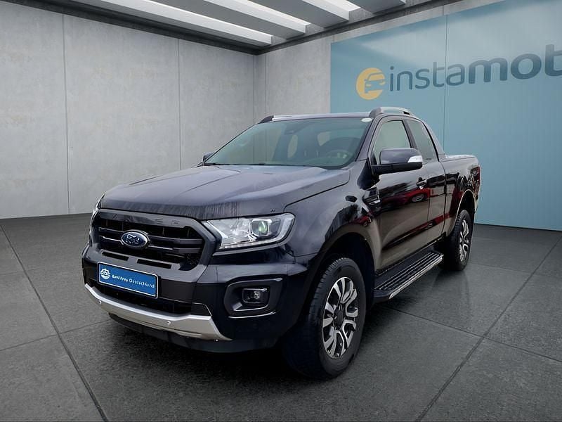 Schwarz Gebraucht 2023 Ford Ranger Wildtrack Abholung | 35.099 € (Superpreis) - Bild 1/4
